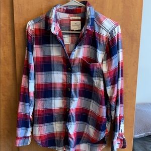 American Eagle plaid flannel